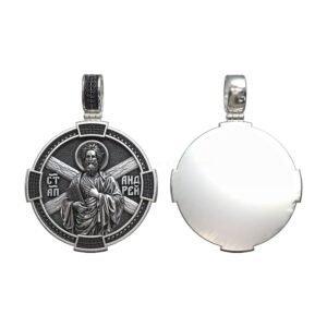 Saint Andrew the Apostle Byzantine Orthodox Cross Amulet Pendant jewelry1