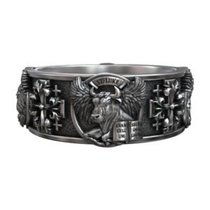 Saint Matthew Mark Luke John Evangelists Cross Ring jewelry1