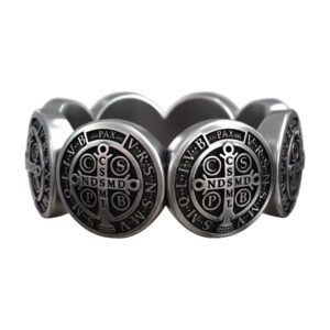 Three Forged Nails Cross with Rope Christian Pendant jewelry1
