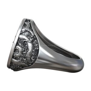 chinese river fish traditional pattern man ring 3d model 249cb41368