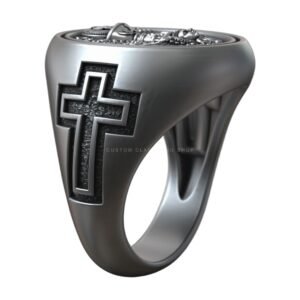 holy communion eucharist chalice cross ring 3d model 0cf98e624d