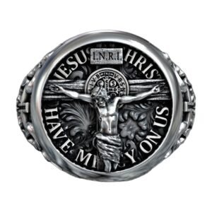 jesus christ catholic cross crucifixion signet 3d model 0f76356f83