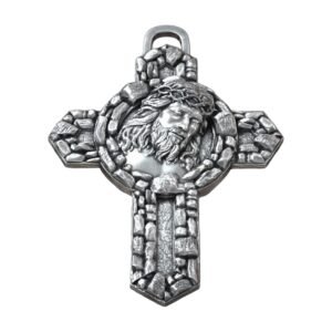 jesus christ crown thorns catholic stone cross 3d model 14b8e5f856