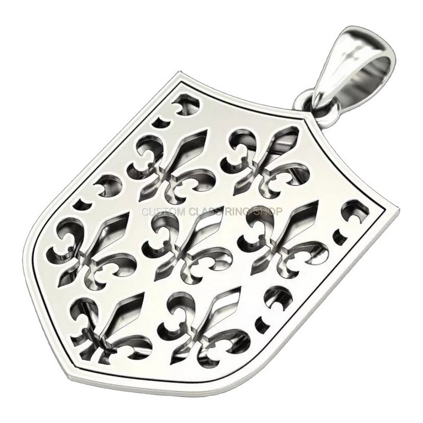 Mens sterling silver knight pendant with armored warrior and sword