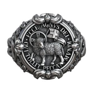 lamb of god agnus dei christian jesus christ ring 3d model 40c08fd4b5