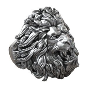 lion ring king of the beasts 3d model 2673c24b1e
