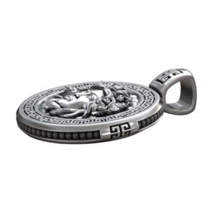 medusa gorgona head snake ancient greece antique pendant 3d model 126b039980