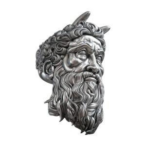 moses with horns michelangelo oxidized bponze ring 3d model obj fbx stl 3dm ztl (1)