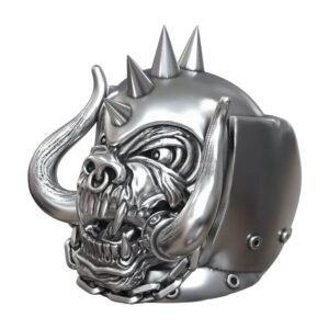 motorhead warpig skull metal band ring 3d model 029d14c2e1